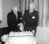 Cutting the Jubilee Cake